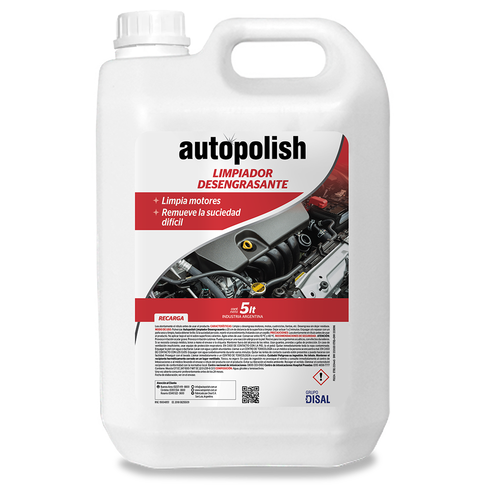Autopolish Desengrasante 5Lt