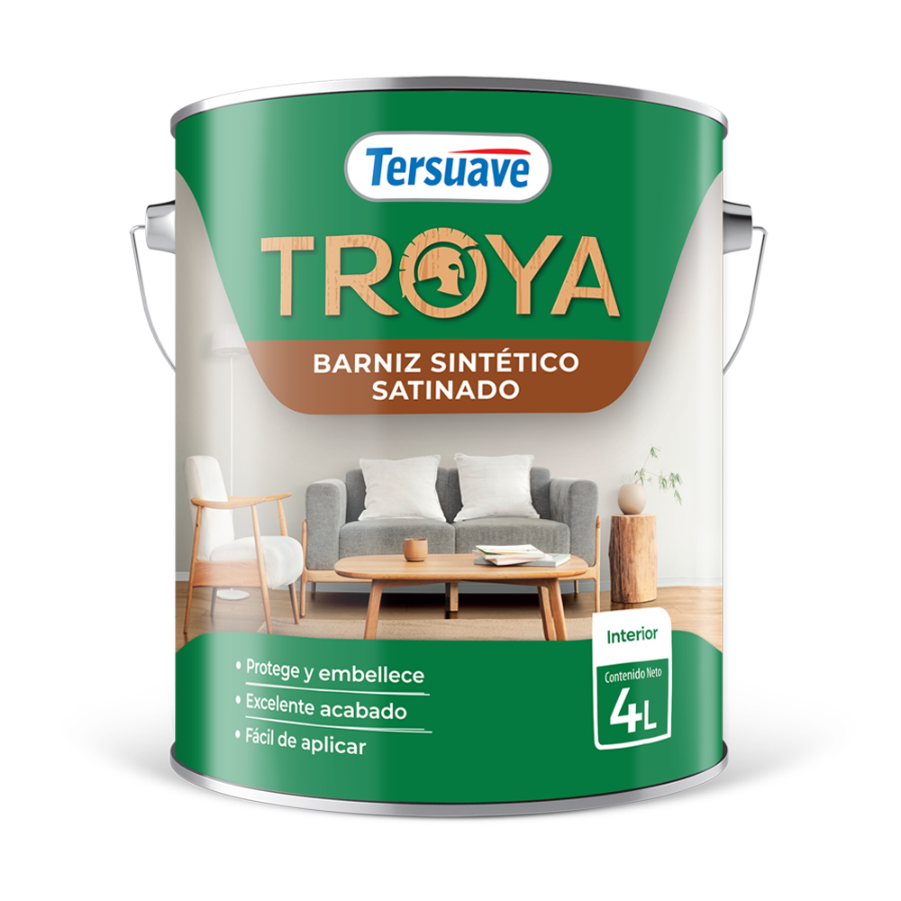 Troya Barniz Sintetico Satinado