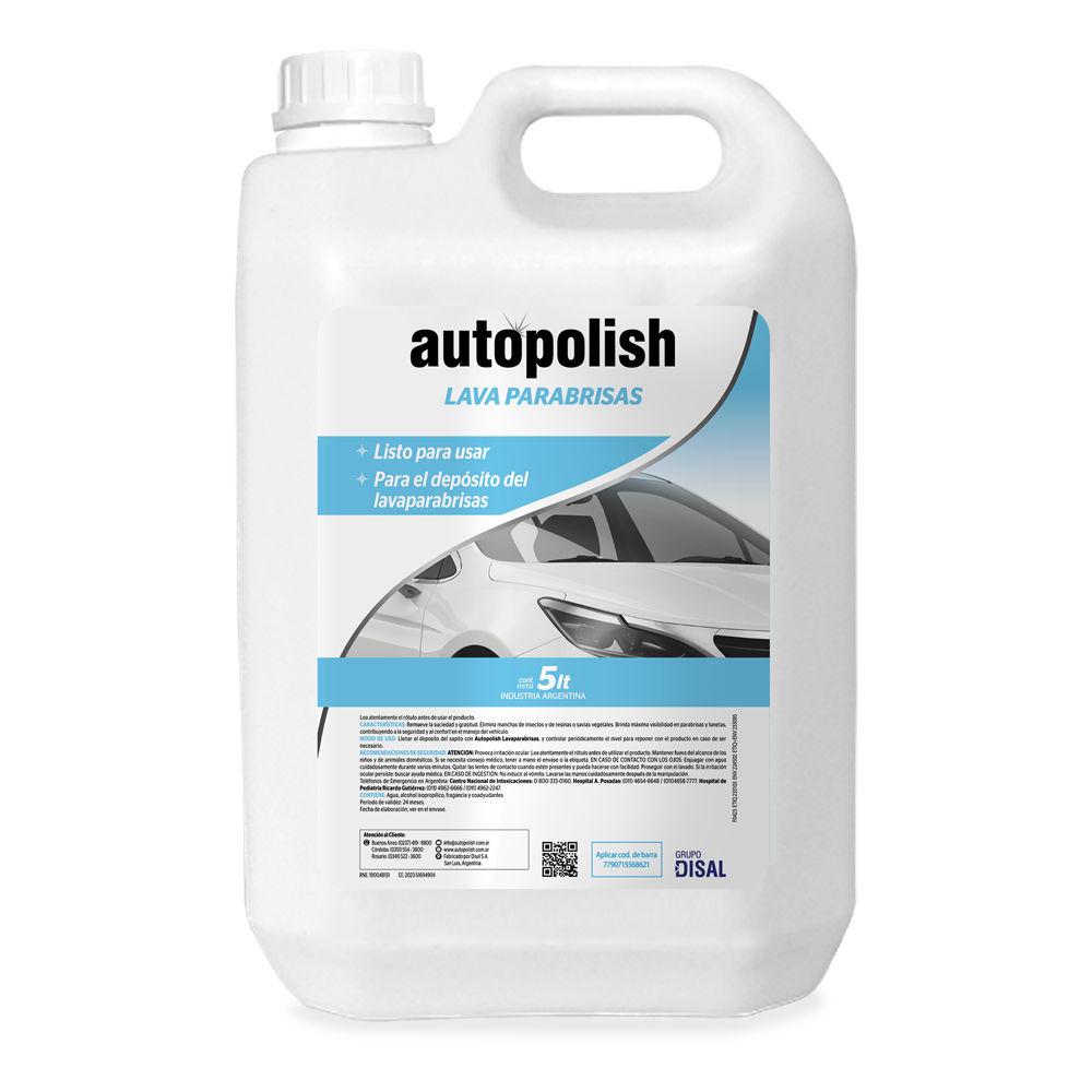 Autopolish Lava Parabrisas Lpu