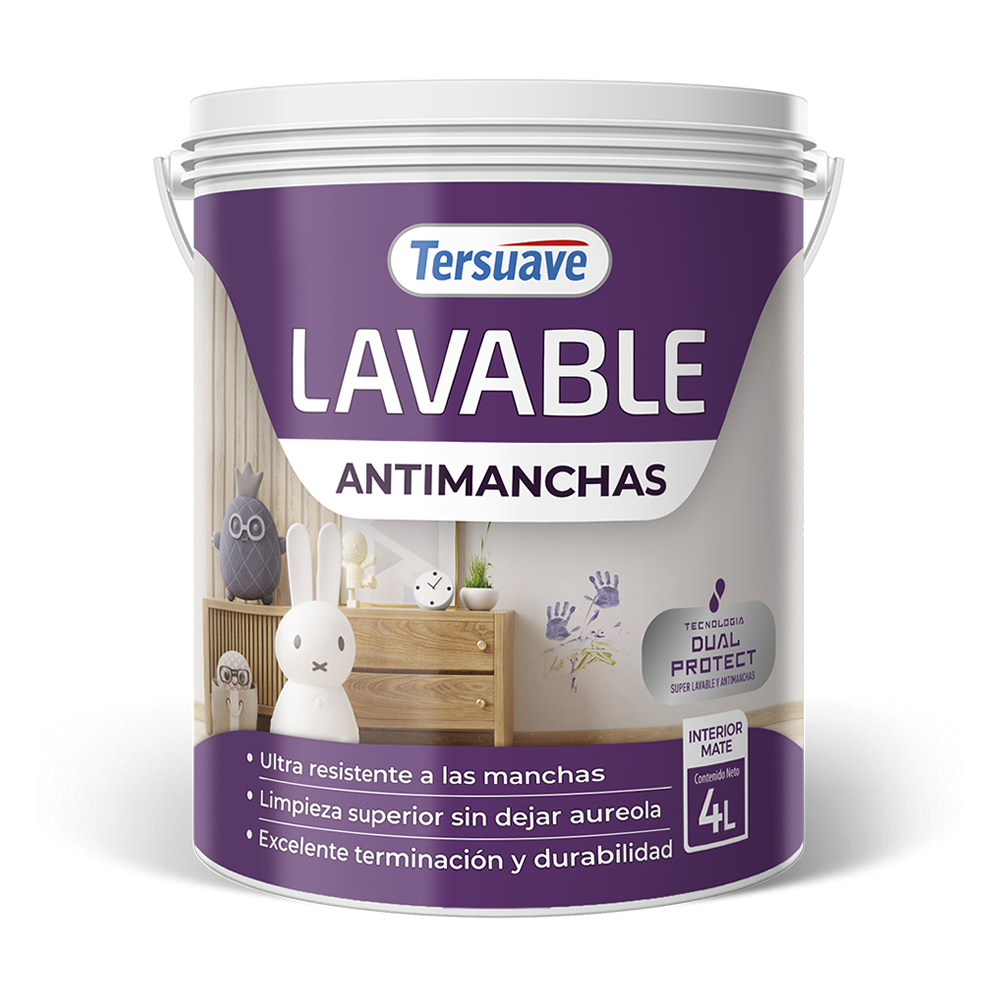Lavable Antimanchas Latex Interior Mate
