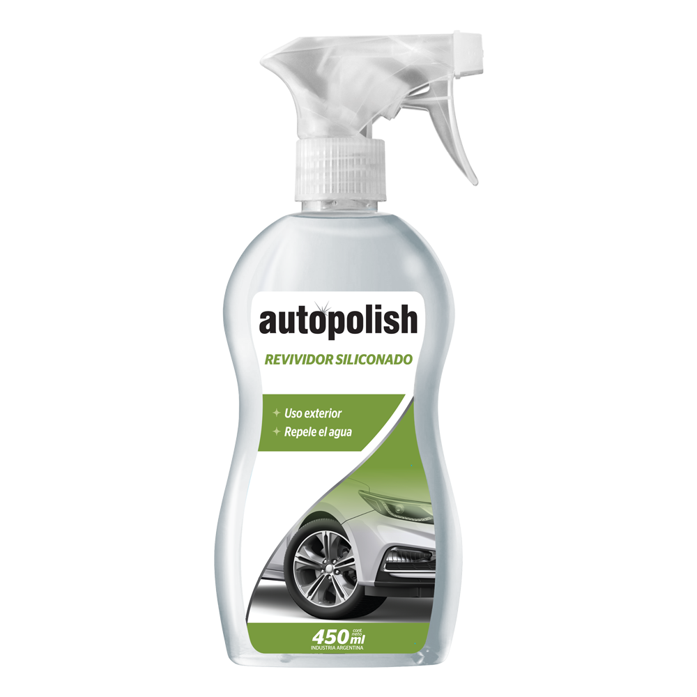 Autopolish Revividor Siliconado Esponja Gatillo Uso Exterior