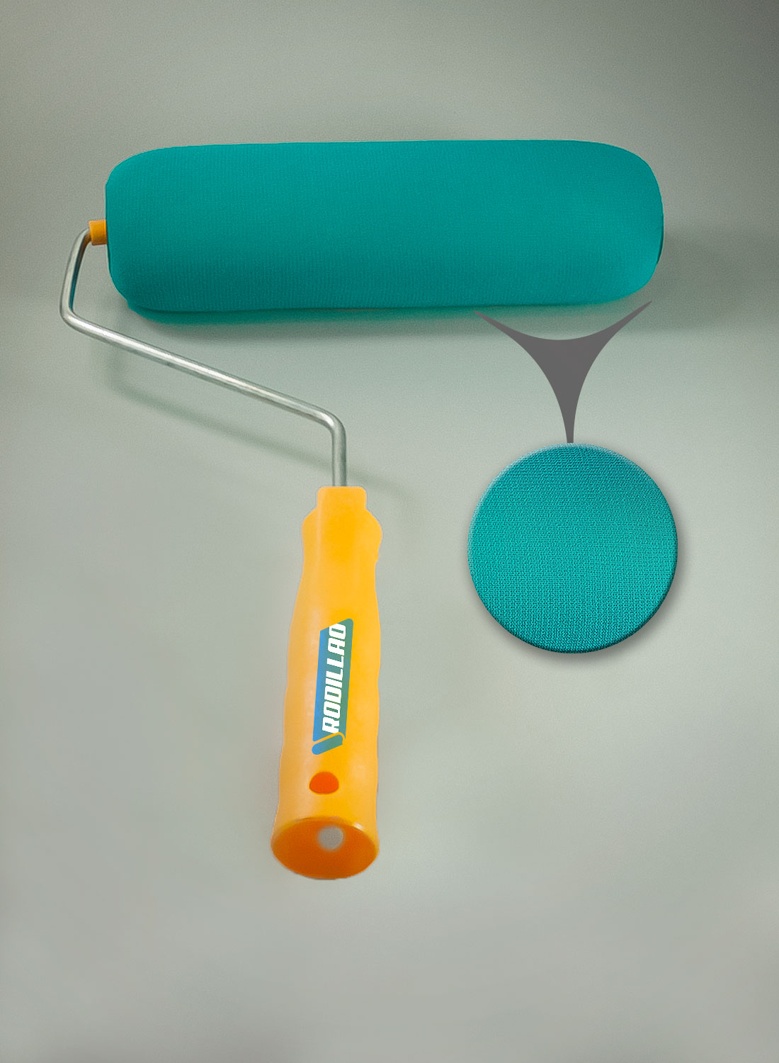 Rodillo de Poliester Forrado - En 10/17 y 22 cm.