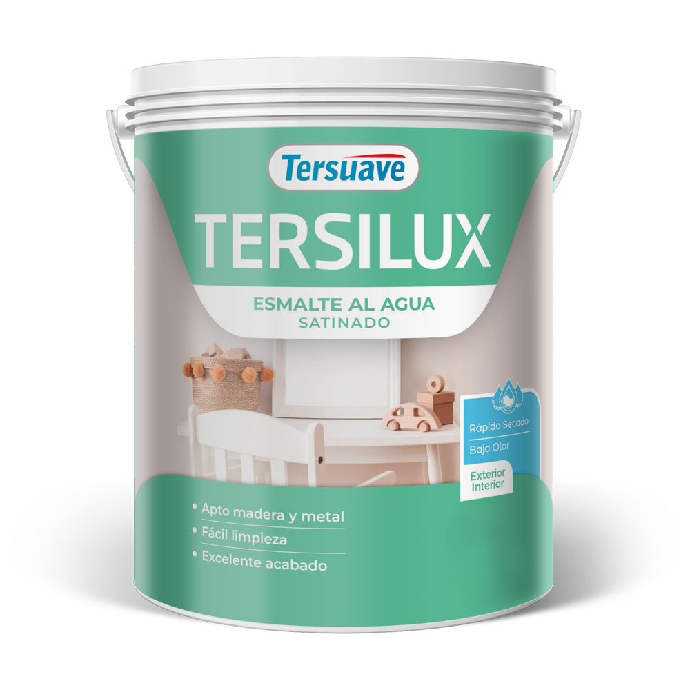 Tersilux Esmalte Al Agua Satinado 3